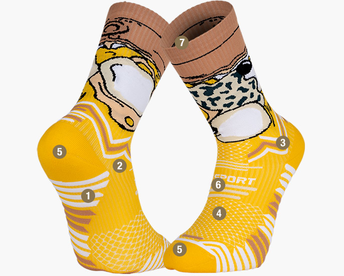 Chaussette TRAIL ULTRA NUTRISOCKS 4 fromages